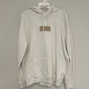 Abercrombie & Fitch White Hoodie